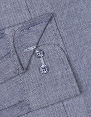 Self Navy Tailored Smart Fit Shirt FS20445SF-15.5