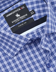 Check Navy Classic Fit Shirt FS2949RH-15
