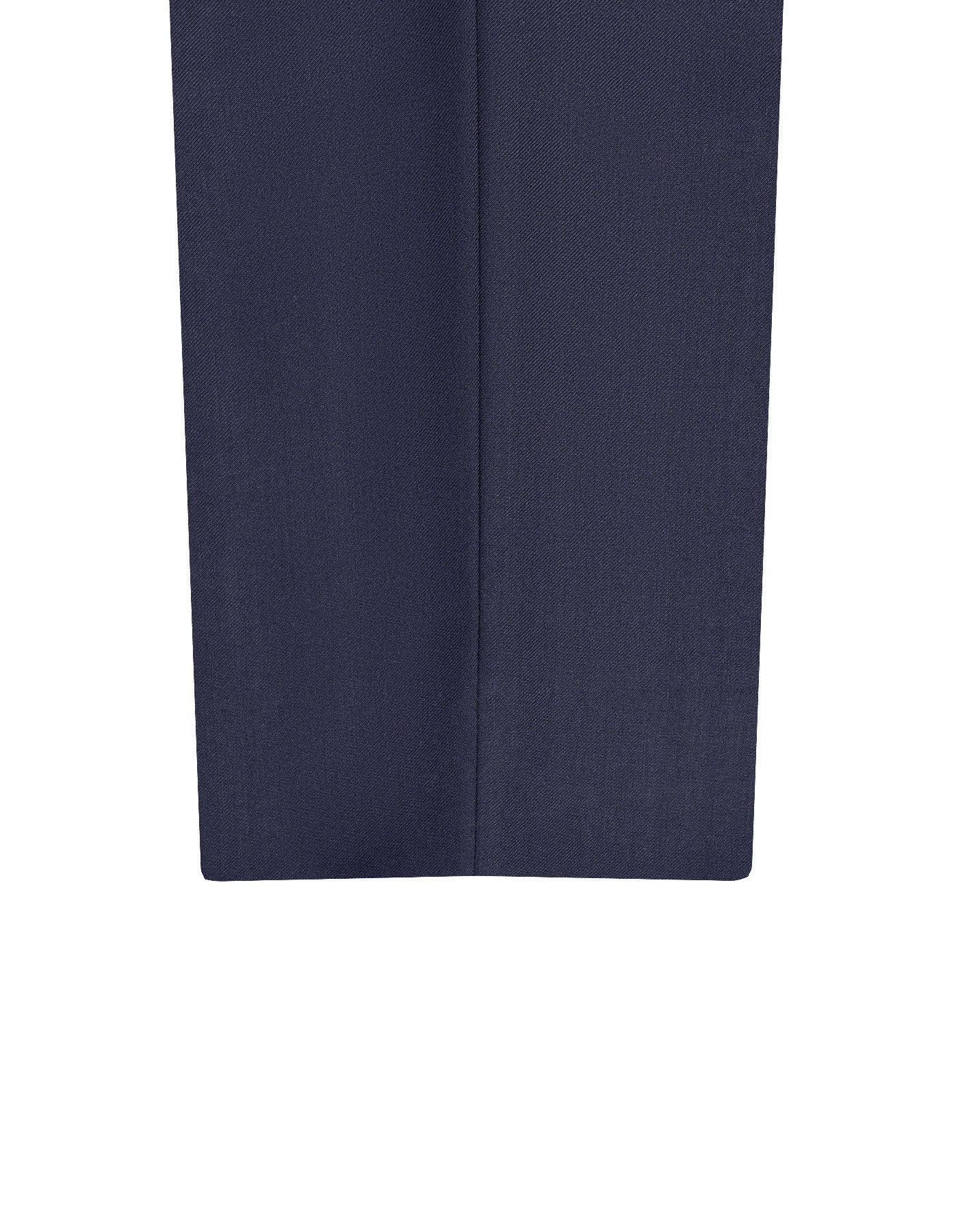 Navy Plain Formal Trouser Smart Fit FT2688S-34