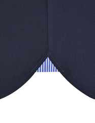 Plain Navy Tailored Smart Fit Shirt FS1410-3SF-16.5