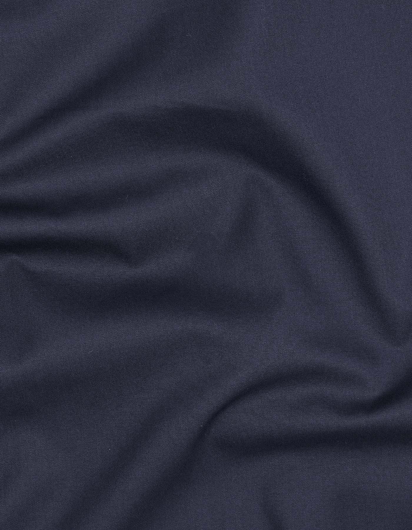 Plain Navy Tailored Smart Fit Shirt FS1410-3SF-17