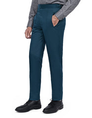 Teal Plain Formal Trouser Tailored Smart Fit FT527-1S-30