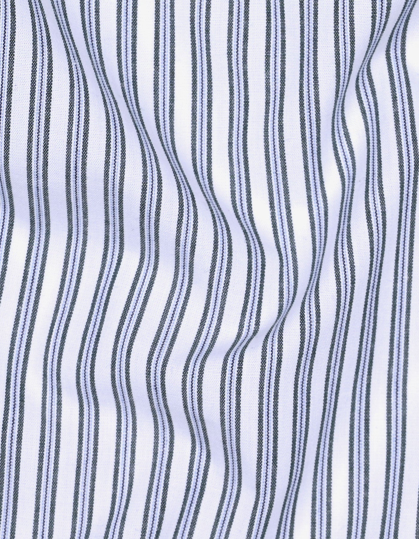 Stripe D Green Tailored Smart Fit Shirt FS2745-2SF-16