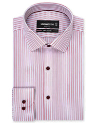 Stripe Red Tailored Smart Fit Shirt FS2864-1SF-14.5