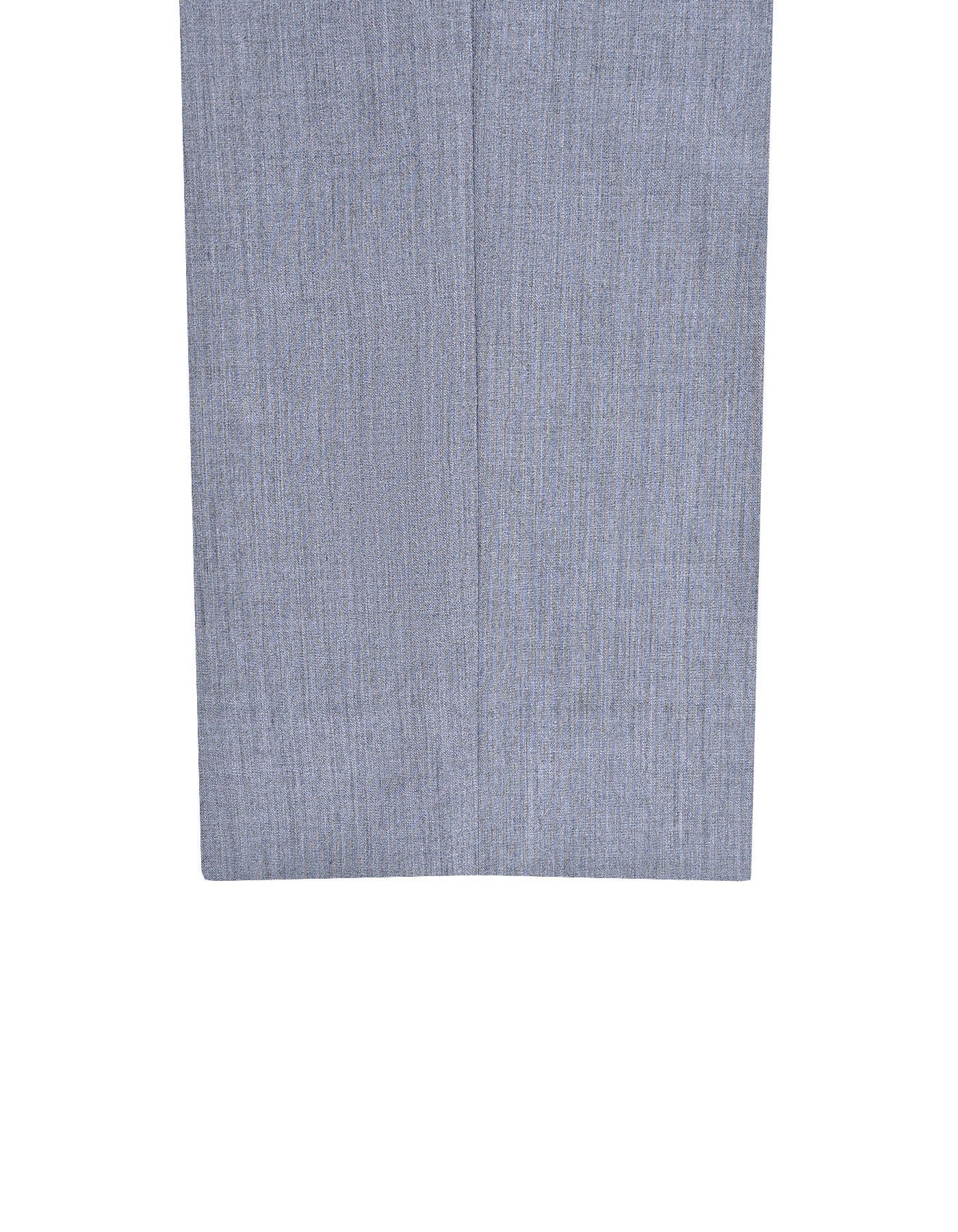 Grey Plain Formal Trouser Tailored Smart Fit FT572-1S-34
