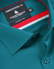 Plain Teal Smart Fit Shirt FS2361-2SF-15
