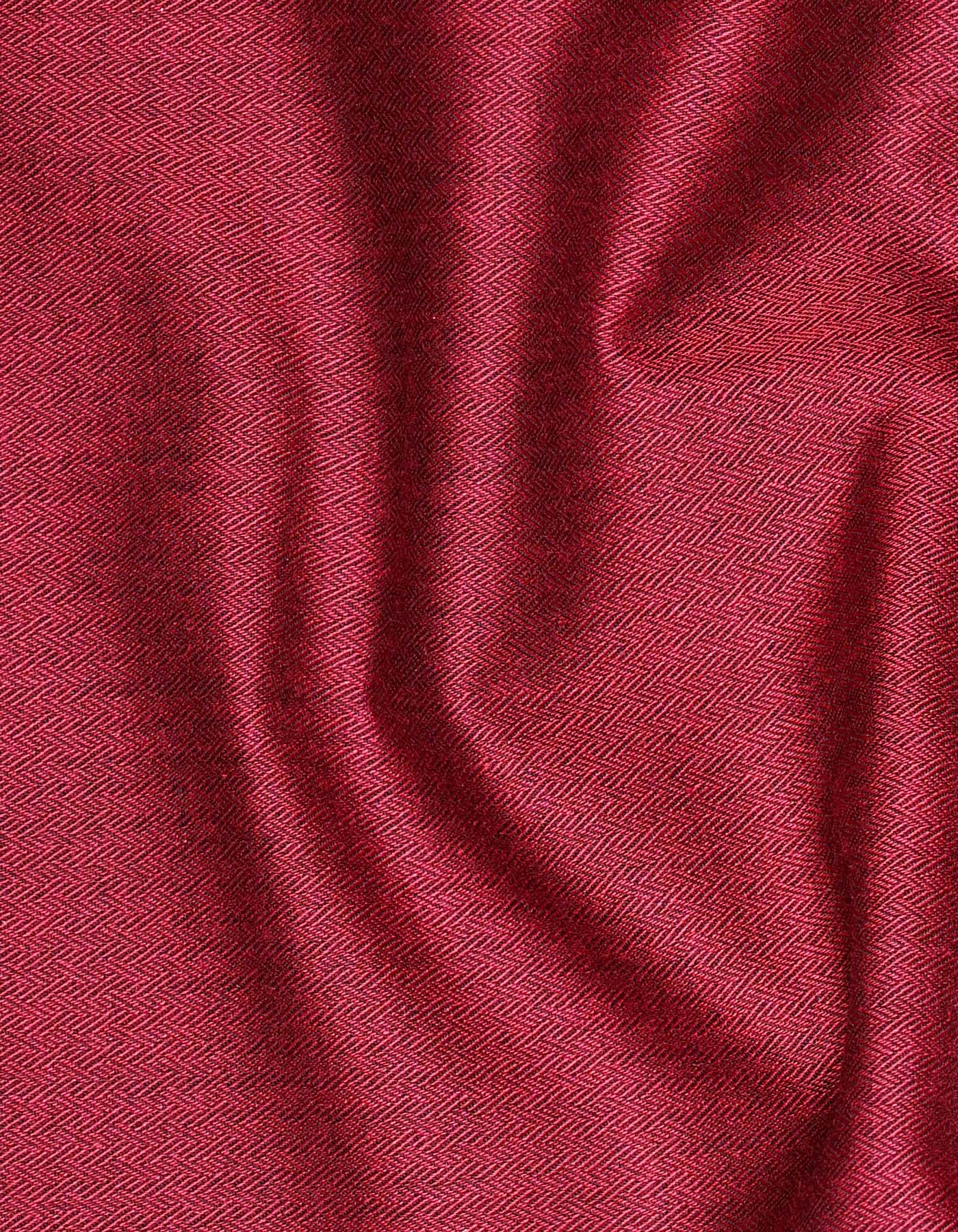 Self Maroon Classic Fit Shirt FS20446RF-16