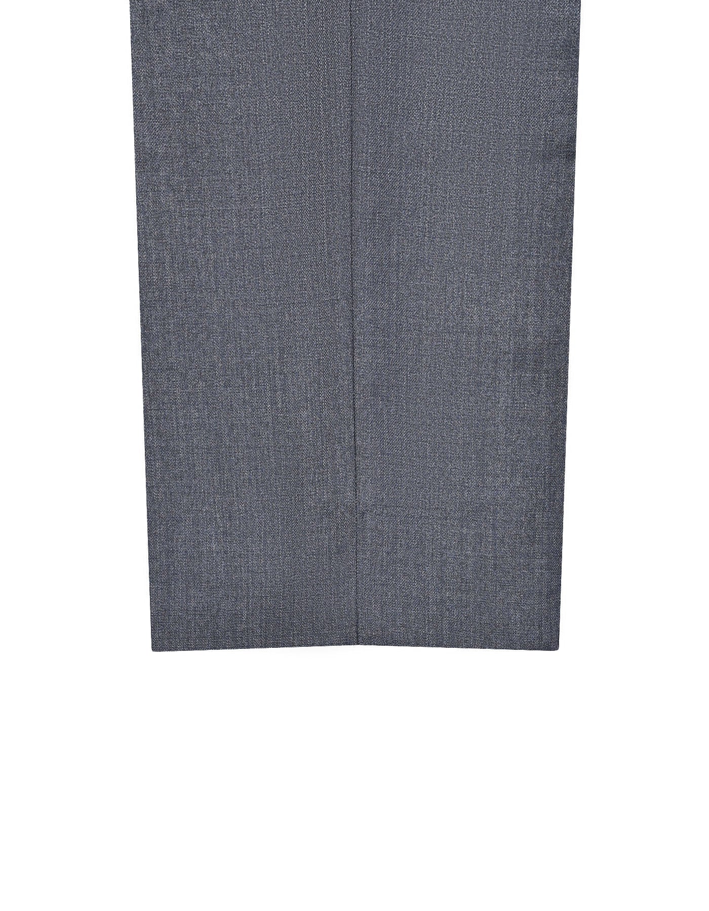 D Charcoal Plain Formal Trouser Tailored Smart Fit FT513S-38
