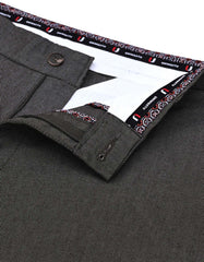 Chocolate Smart Fit Cotton Trouser FTC2552S-34