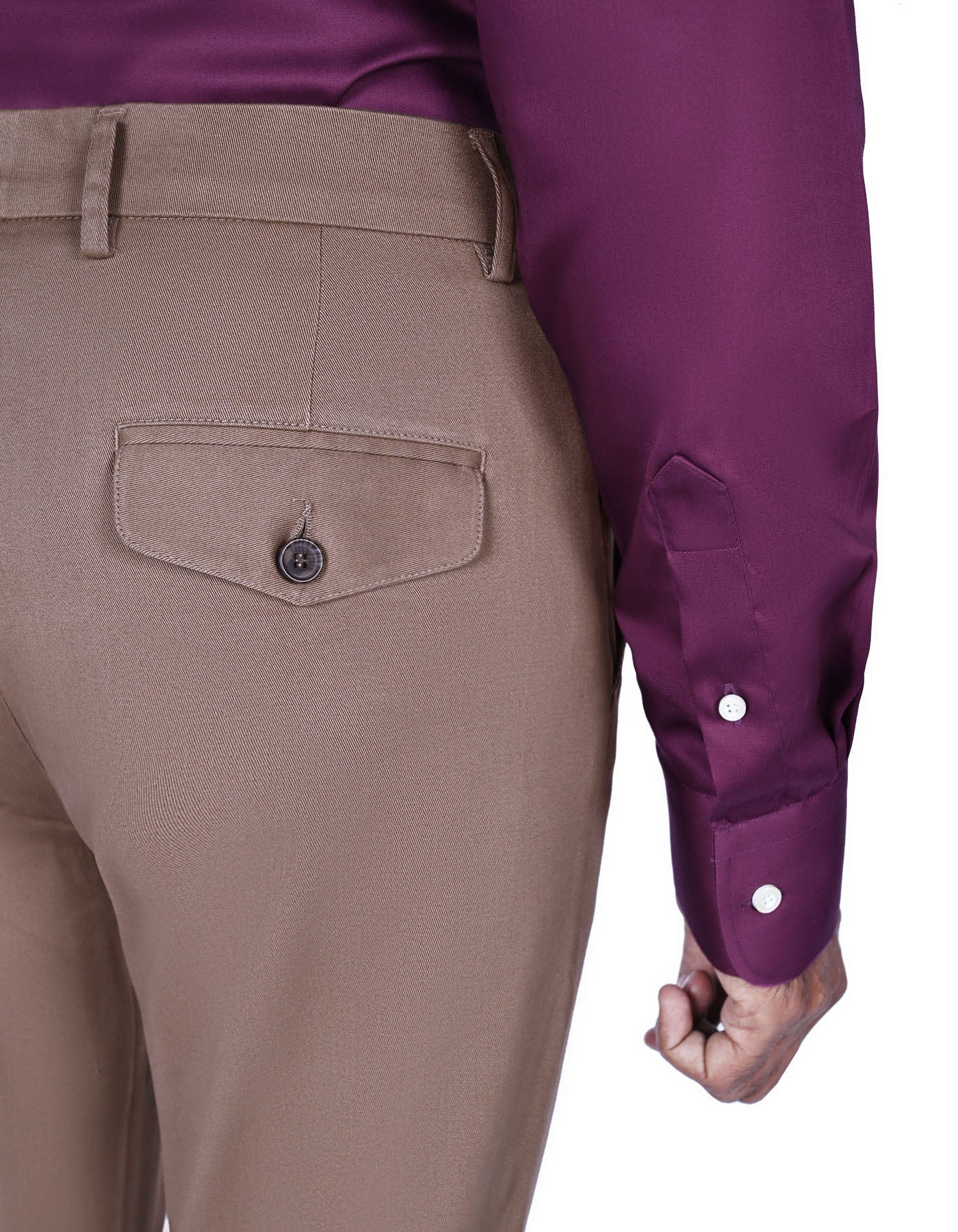 D Taupe Smart Fit Chino CH2508-36