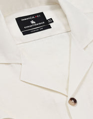 Plain Cream Classic Fit Shirt FS2412RH-15.5