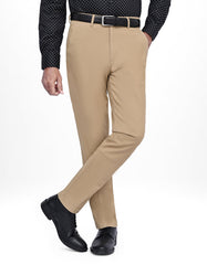 Khaki Smart Fit Cotton Trouser FTC2532S-32