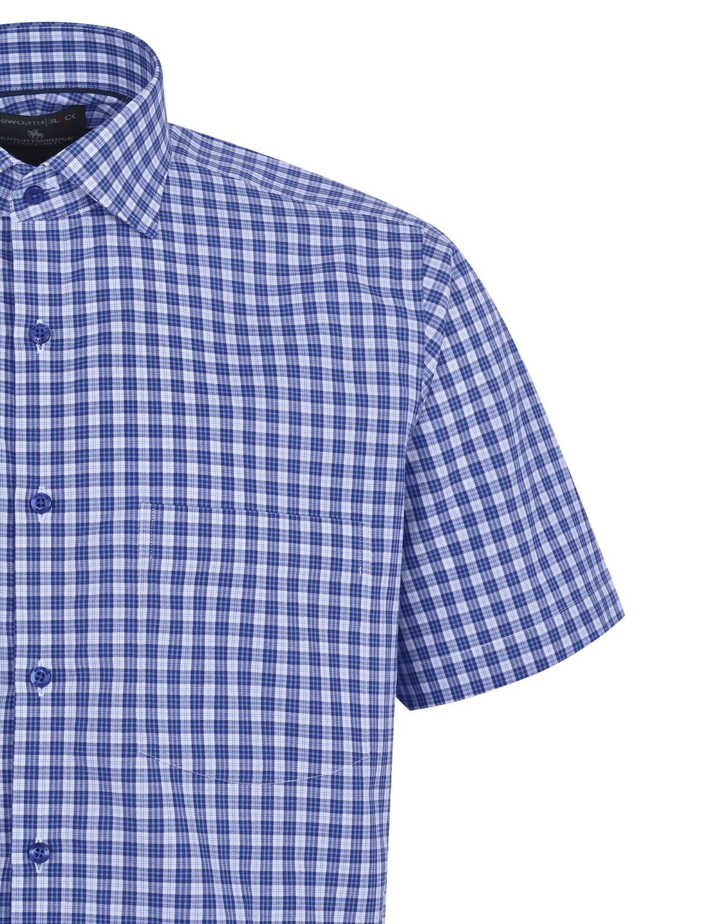 Check Navy Classic Fit Shirt FS2949RH-15.5